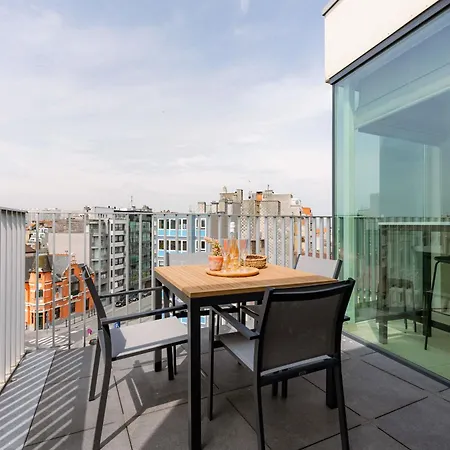 Cozy Seaside With Terrace Appartement Ostende